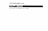 Roland XP-50 synthesizer user manual  XP-50_OM