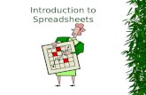 Introductions to spreadsheets