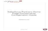 Salesforce partners home page components configuration guide