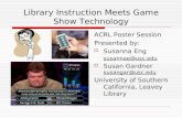 Library Instruction Meets Game Show Technology
