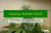 How to Make Bubble Hash