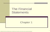 Plain Background Power Point Slides Chapter 1 the Financial Statements 3655