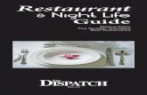 2010 Golden Triangle Restaurant & Night Life Guide