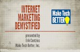 Internet Marketing Demystified 3 - Video