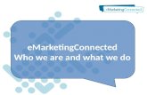 eMarketing Connected Services Summary v1