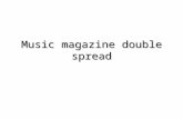 Music Magazine Double Spread