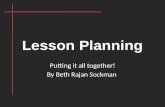 Lesson Planning - An Overview of the Importance