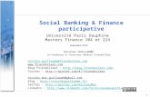 Social Banking & Financement participatif