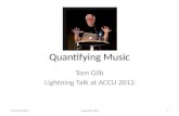 Quantifying music master v4pt1