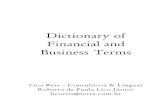 Dictionary of Financial & Business Terms