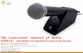 Structural context of media ethics