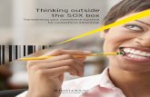 Thinking outside the box (SOX)