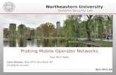 Probing Mobile Operator Networks - Collin Mulliner