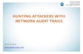 Hunting Attackers with Network Audit Trails