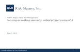 Project value risk management   achieving the wow factor on your projects