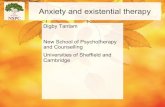 Anxiety and existential therapy