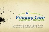 Primary Care Innovation Consulting presentation
