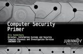 Computer Security Primer - Eric Vanderburg - JURINNOV