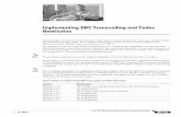 Implementing SBC Transcoding and Codec Restriction