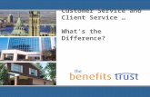 Client service vs. customer service may 2011