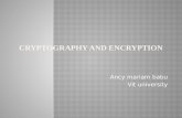 Cryptography and  encryption