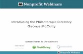 Introducing The Philanthropic Directory