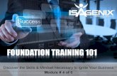 Foundation training 101   module #4