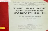 Petrie_The Palace of Apries (Memphis II)