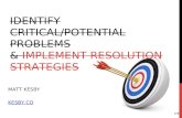 Identify critical problems identify implement resolutions 2013 v1.2 slidesahre
