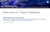 Quantifying Sourcing Risk: Building Commodity Risk Ratings to Mitigate Geopolitical Uncertainty, Commodity Volatility, and Conflict Minerals Risk