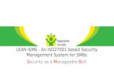 Lean ISMS - An ISO27001 based System for SMBs