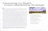 Green marketing strategies
