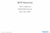 SCTP Overview