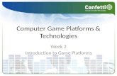 Week Two - Game Platforms