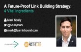 A Future-Proof Link Building Strategy: 4 Vital Ingredients