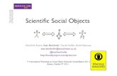 Scientific Social Objects