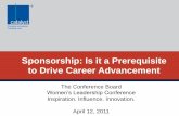 Sponsorship is it a prerequisite to drive career advancement