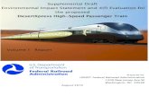 Supplemental DEIS for DesertXpress High-Speed Train
