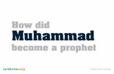 How Did Muhammad Become Prophet