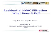 Residential HVAC Filtration - What does it do?