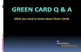 Green Card Q & A