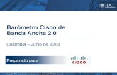 Barómetro Cisco de Banda Ancha 2.0 en Colombia - Junio 2013