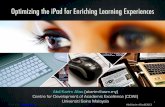 Optimizing iPad for Enriching Learning