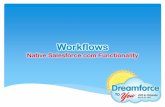 DF2UFL 2012: Workflows: Making the MOST of Salesforce.com Native Functionality