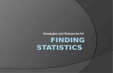 Finding statistics2