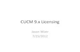 Cucm 9.x licensing