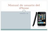 Manual de usuario del i phone