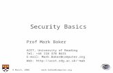 Security Basics