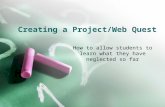 Creating a project