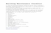 Building Maintenance Checklist_HVAC